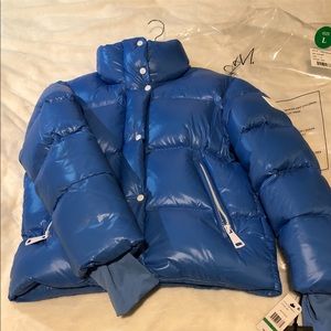 BWT Blue SAMs Jacket Womens Large